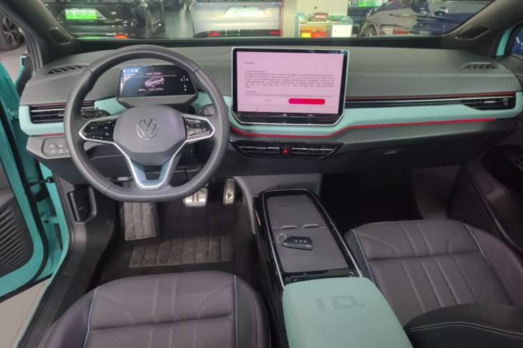 Used Volkswagen ID.4 X 2025 Refreshed Version Smart Edition Ultra-Long Range Intelligent Version Center Console
