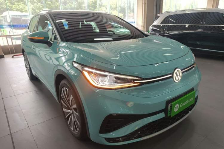 Used Volkswagen ID.4 X 2025 Refreshed Version Smart Edition Ultra-Long Range Intelligent Version Front Right 45 Deg