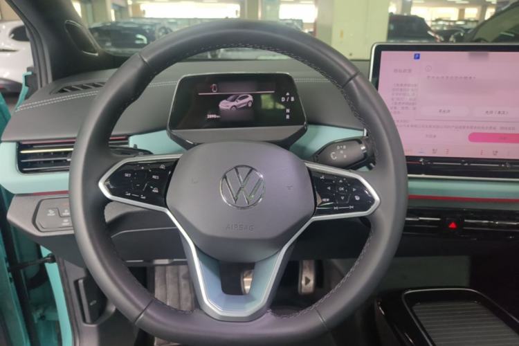 Used Volkswagen ID.4 X 2025 Refreshed Version Smart Edition Ultra-Long Range Intelligent Version Steering Wheel