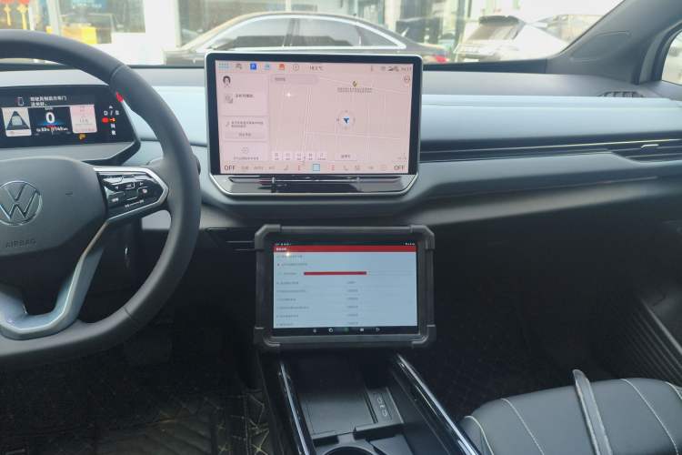 Used Volkswagen ID.4 X 2025 Smart Version Pure & Intelligent Enjoyment Edition Audio And AC Panel