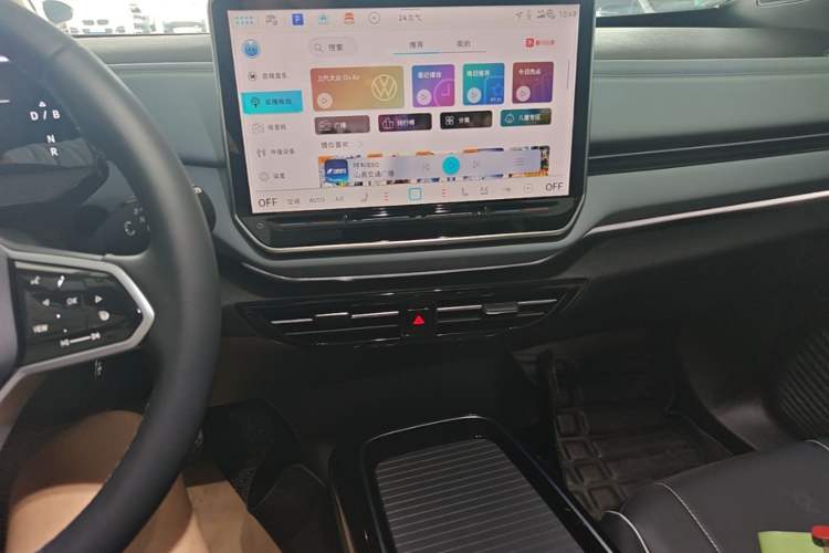 Used Volkswagen ID.4 X 2025 Smart Version Pure & Intelligent Enjoyment Edition Audio And AC Panel