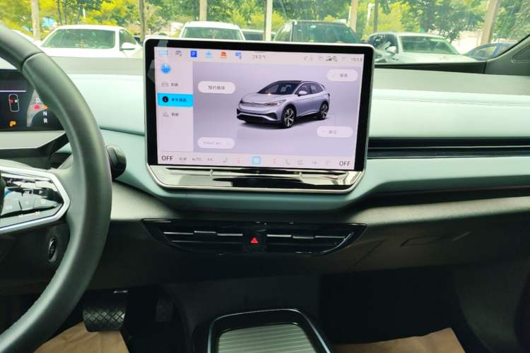 Used Volkswagen ID.4 X 2025 Smart Version Pure & Intelligent Enjoyment Edition Audio And AC Panel