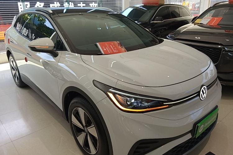 Used Volkswagen ID.4 X 2025 Revised Version Smart Edition Purely Intelligent Enjoyment Version Front Right 45 Deg