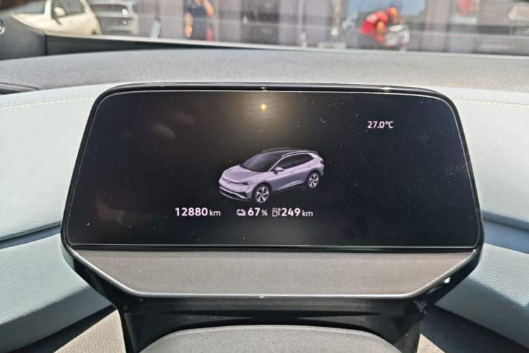 Used Volkswagen ID.4 X 2025 Revised Version Smart Edition Purely Intelligent Enjoyment Version Instrument Cluster