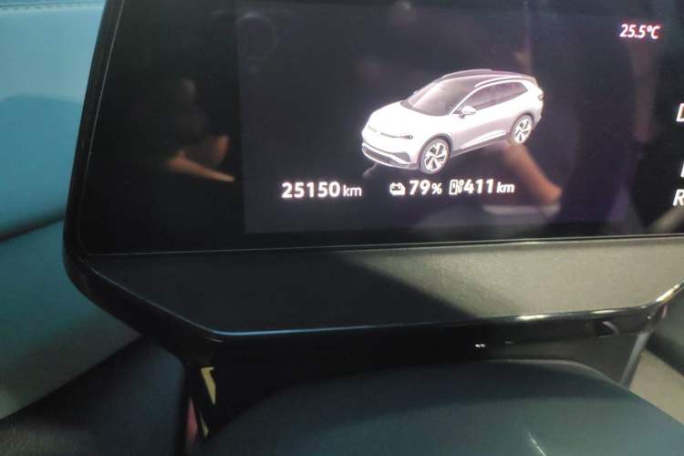 Used Volkswagen ID.4 X 2025 Smart Version Pure & Intelligent Enjoyment Edition Odometer Close Up