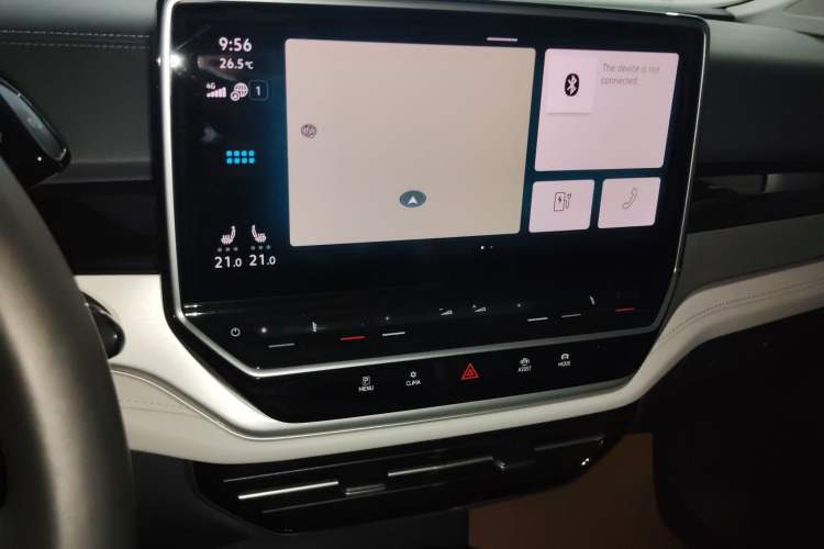Used Volkswagen ID.6 CROZZ 2022 Long-Range Lite PRO Edition Audio And AC Panel