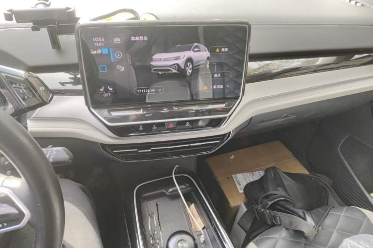 Used Volkswagen ID.6 CROZZ 2021 First Edition Audio And AC Panel