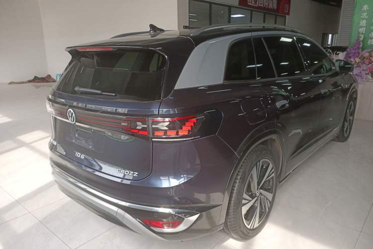 Used Volkswagen ID.6 CROZZ 2021 Long-Range PRO Edition Rear Right 45 Deg