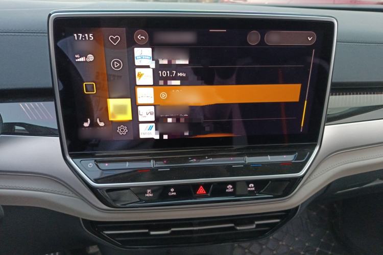 Used Volkswagen ID.6 CROZZ 2021 Revised Version Long-Range PRO Edition Audio And AC Panel