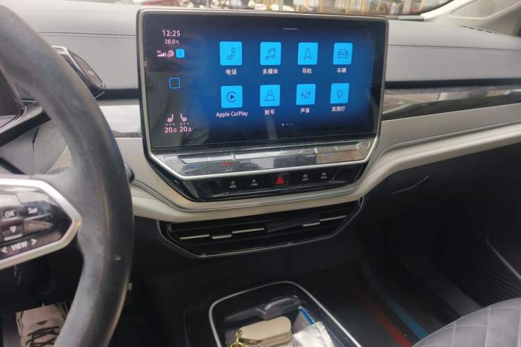 Used Volkswagen ID.6 CROZZ 2021 Long-Range PRO Edition Audio And AC Panel