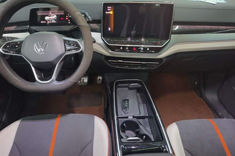 Used Volkswagen ID.6 CROZZ 2021 Revised Version Long-Range PRO Edition Audio And AC Panel