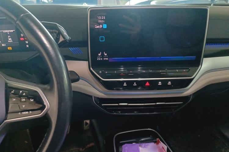 Used Volkswagen ID.6 CROZZ 2021 Long-Range PRO Edition Audio And AC Panel