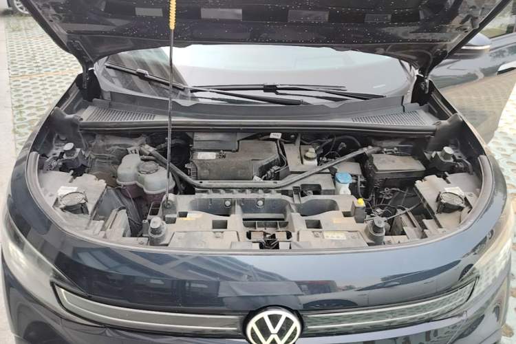Used Volkswagen ID.6 CROZZ 2021 Revised Version Long-Range PRO Edition Engine Bay
