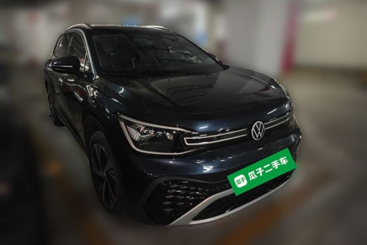 Used Volkswagen ID.6 CROZZ 2021 Revised Version Long-Range PRO Edition Front Right 45 Deg