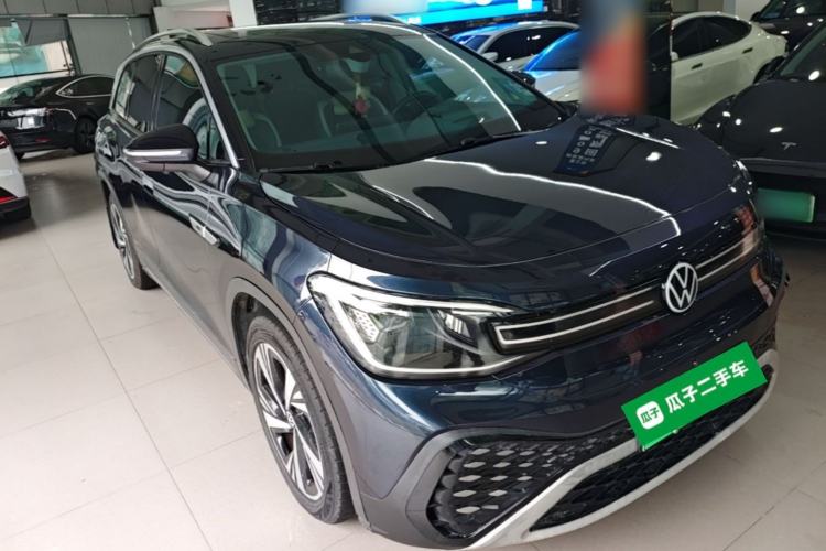 Used Volkswagen ID.6 CROZZ 2021 Long-Range PRO Edition Front Right 45 Deg