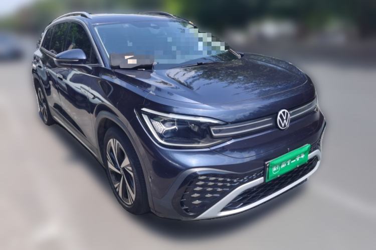 Used Volkswagen ID.6 CROZZ 2021 High-Performance PRIME Edition Front Right 45 Deg