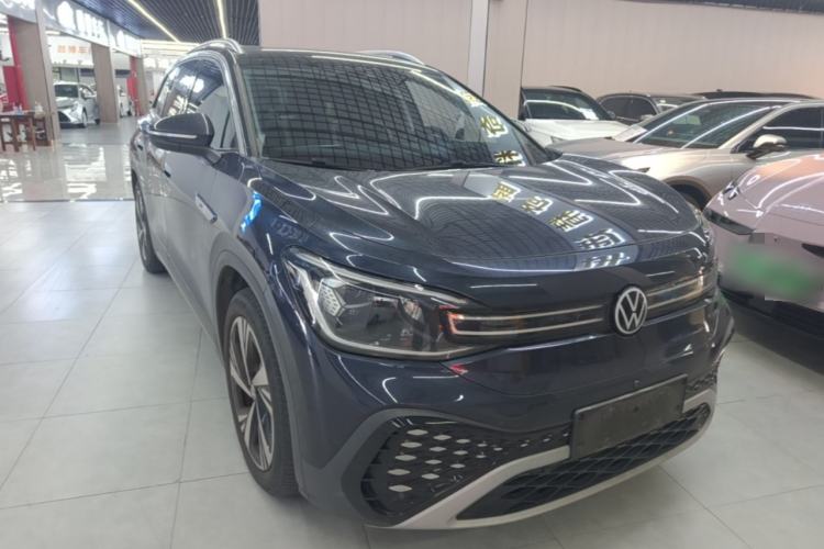 Used Volkswagen ID.6 CROZZ 2021 Revised Version Long-Range PRO Edition Front Right 45 Deg