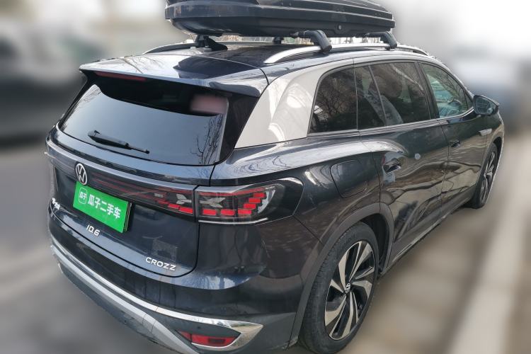 Used Volkswagen ID.6 CROZZ 2021 Long-Range PURE+ Edition Rear Right 45 Deg