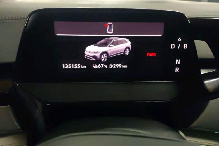 Used Volkswagen ID.6 CROZZ 2021 First Edition Odometer Close Up