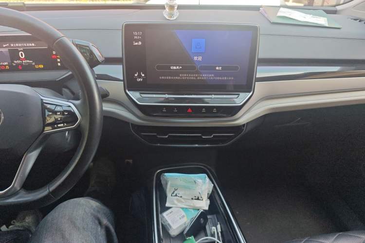 Used Volkswagen ID.6 CROZZ 2021 First Edition Audio And AC Panel
