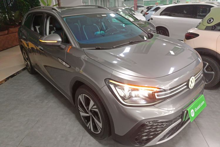 Used Volkswagen ID.6 CROZZ 2021 Revised Version Long-Range PRO Edition Front Right 45 Deg