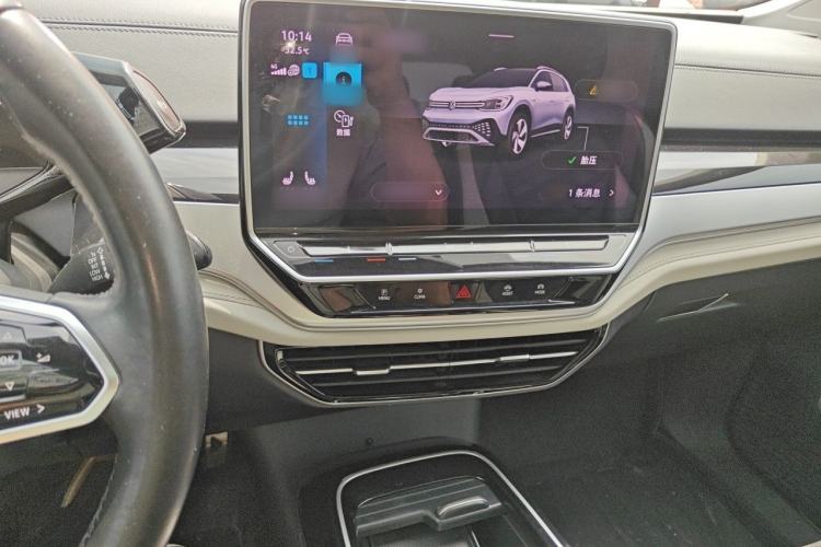 Used Volkswagen ID.6 CROZZ 2021 First Edition Audio And AC Panel