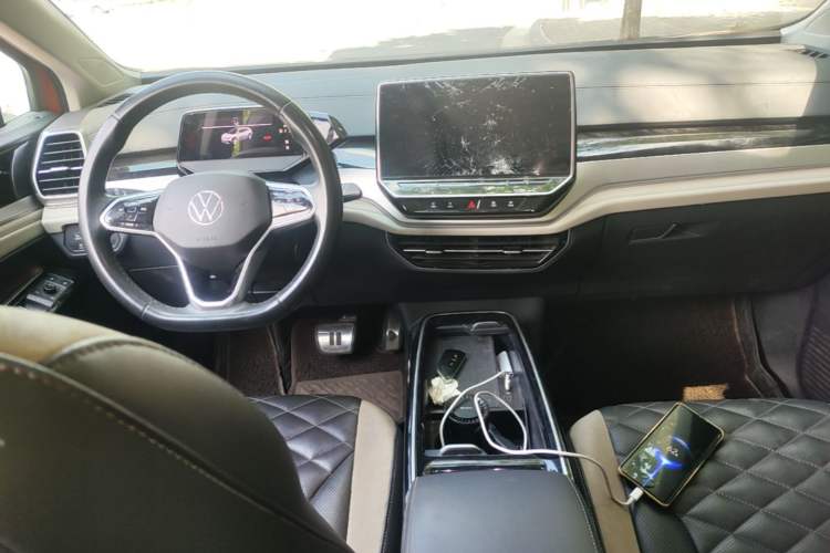 Used Volkswagen ID.6 CROZZ 2021 Revised Version Long-Range PRO Edition Center Console