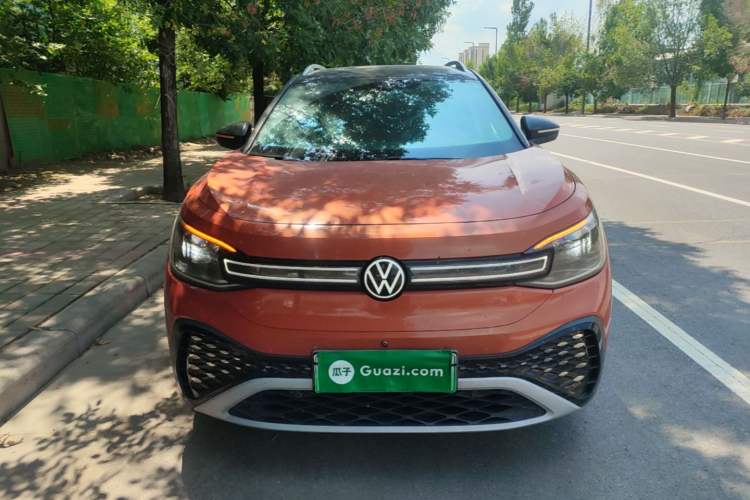 Used Volkswagen ID.6 CROZZ 2021 Revised Version Long-Range PRO Edition Front