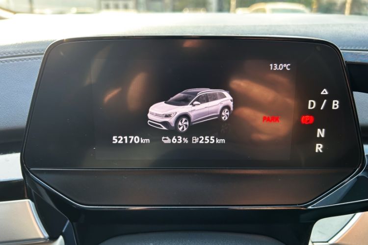 Used Volkswagen ID.6 CROZZ 2021 First Edition Odometer Close Up