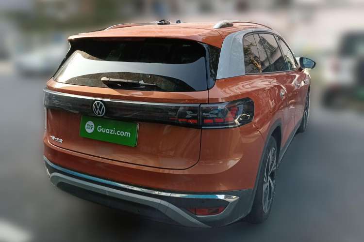 Used Volkswagen ID.6 CROZZ 2021 Long-Range PRO Edition Rear Right 45 Deg