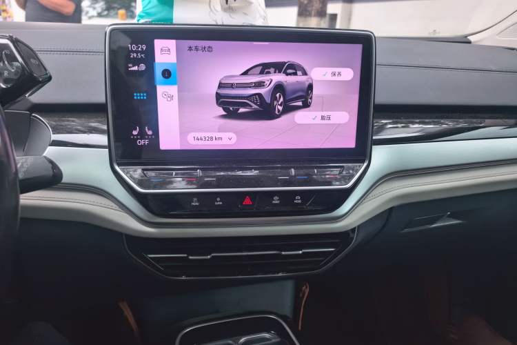 Used Volkswagen ID.6 CROZZ 2021 Long-Range PRO Edition Audio And AC Panel