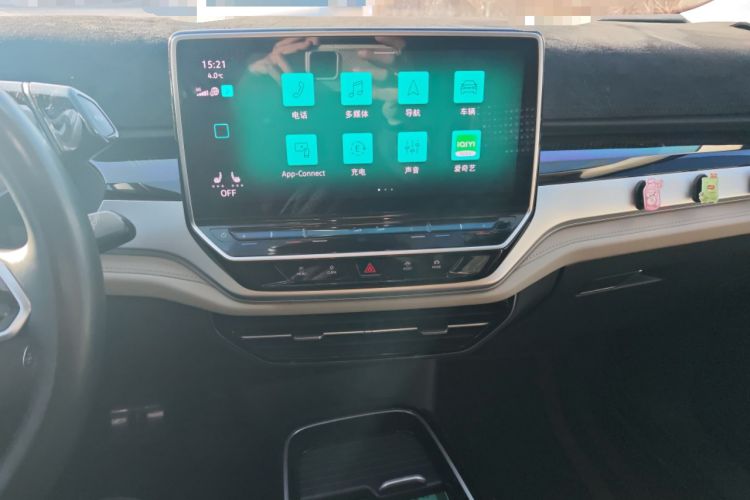 Used Volkswagen ID.6 CROZZ 2021 Revised Version Long-Range PRO Edition Audio And AC Panel