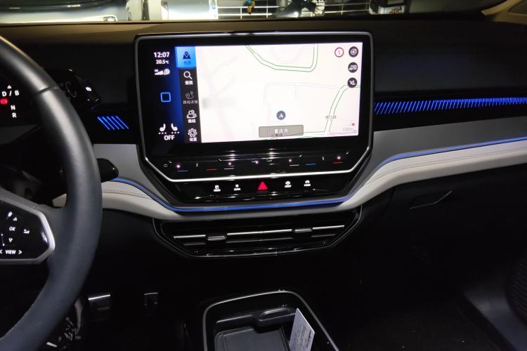 Used Volkswagen ID.6 CROZZ 2021 Revised Version Long-Range PRO Edition Audio And AC Panel
