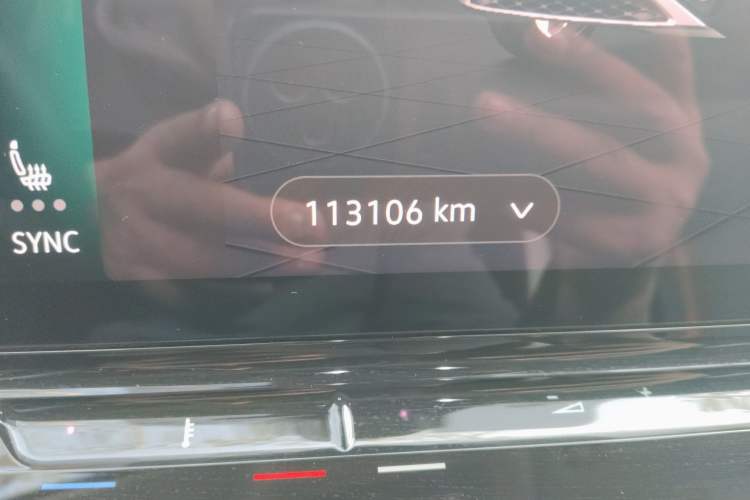 Used Volkswagen ID.6 CROZZ 2021 Revised Version Long-Range PRO Edition Odometer Close Up