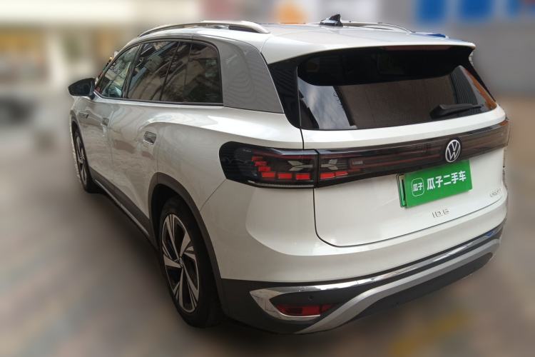 Used Volkswagen ID.6 CROZZ 2021 Revised Version Long-Range PURE+ Edition Rear Left 45 Deg