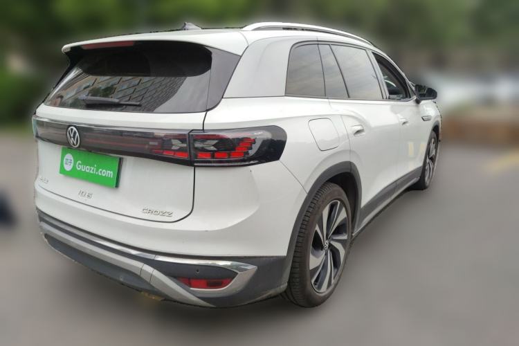 Used Volkswagen ID.6 CROZZ 2021 Long-Range PURE+ Edition Rear Right 45 Deg
