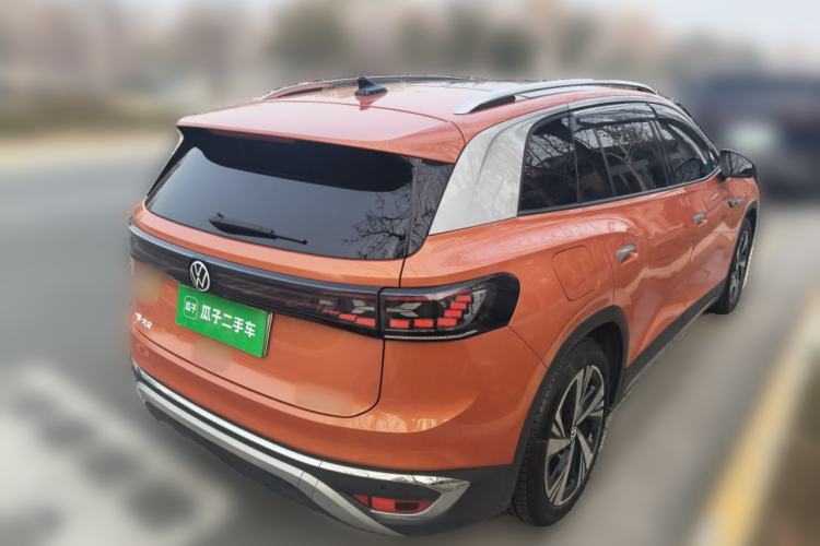 Used Volkswagen ID.6 CROZZ 2021 Long-Range PRO Edition Rear Right 45 Deg