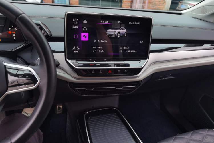 Used Volkswagen ID.6 CROZZ 2022 Standard Range PURE Edition Audio And AC Panel