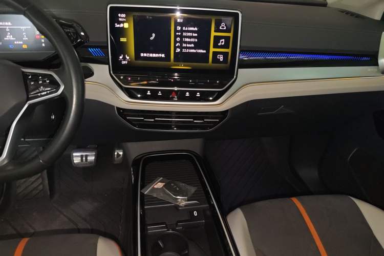 Used Volkswagen ID.6 CROZZ 2022 High-Performance PRIME Edition Audio And AC Panel