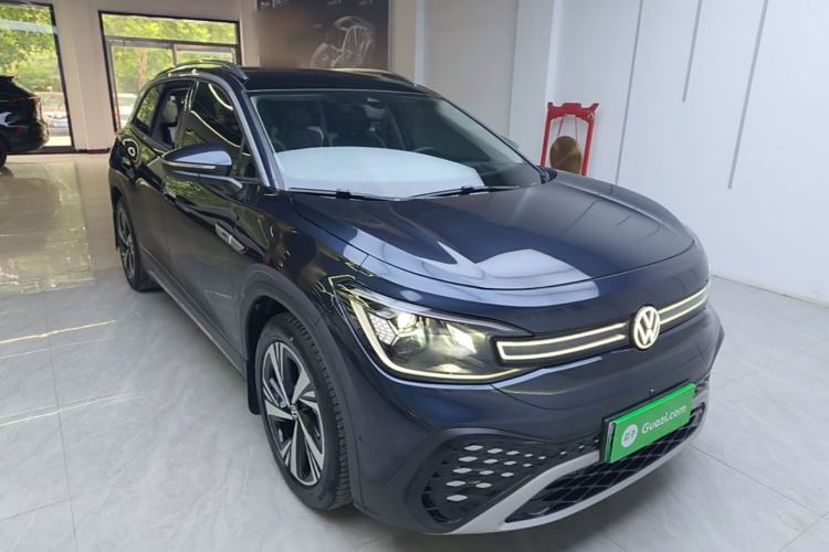 Used Volkswagen ID.6 CROZZ 2022 Long-Range Lite PRO Edition Front Right 45 Deg