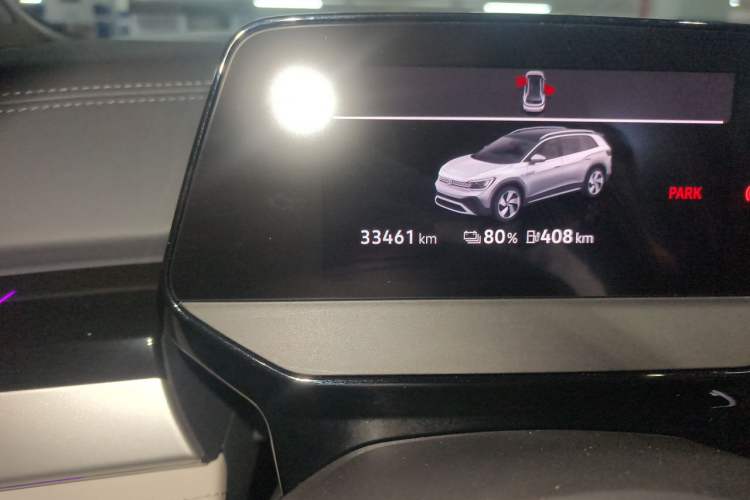 Used Volkswagen ID.6 CROZZ 2022 Long-Range PRO Edition Odometer Close Up