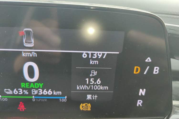 Used Volkswagen ID.6 CROZZ 2022 Long-Range PRO Edition Odometer Close Up