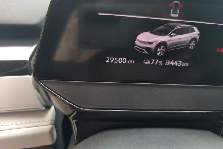 Used Volkswagen ID.6 CROZZ 2022 Long-Range PRO Edition Odometer Close Up