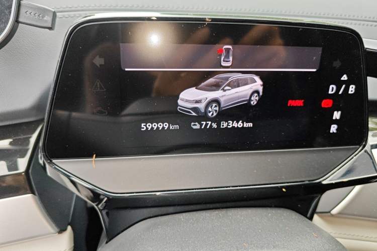 Used Volkswagen ID.6 CROZZ 2022 Long-Range Lite PRO Edition Odometer Close Up