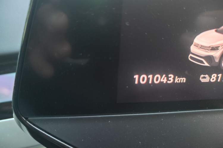 Used Volkswagen ID.6 CROZZ 2022 Long-Range PRO Edition Odometer Close Up