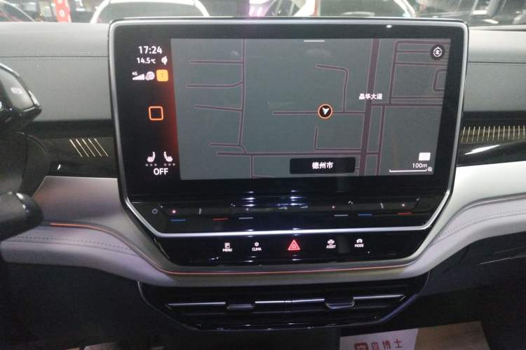 Used Volkswagen ID.6 CROZZ 2022 Long-Range PRO Edition Audio And AC Panel