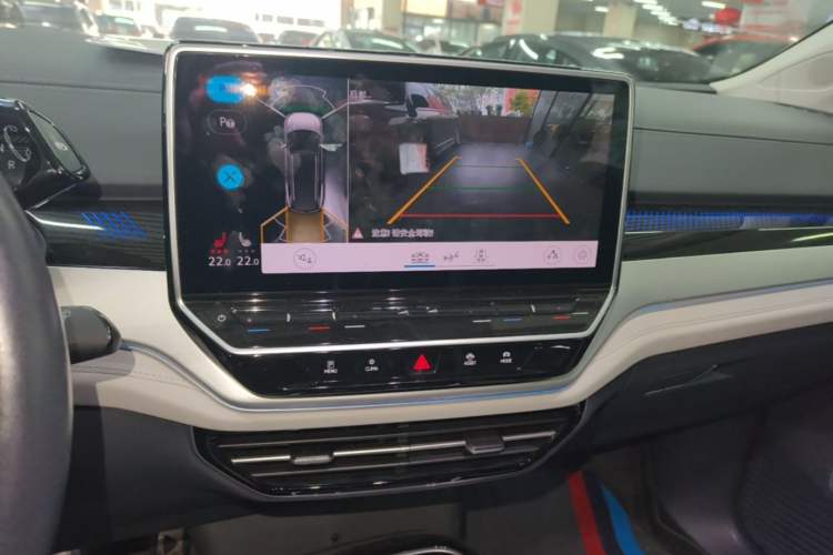 Used Volkswagen ID.6 CROZZ 2022 Long-Range Lite PRO Edition Audio And AC Panel
