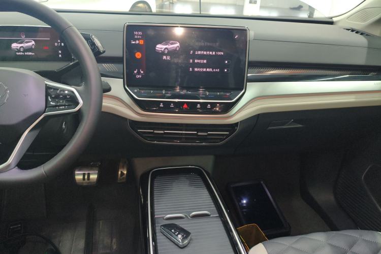 Used Volkswagen ID.6 CROZZ 2024 PRO Model Audio And AC Panel
