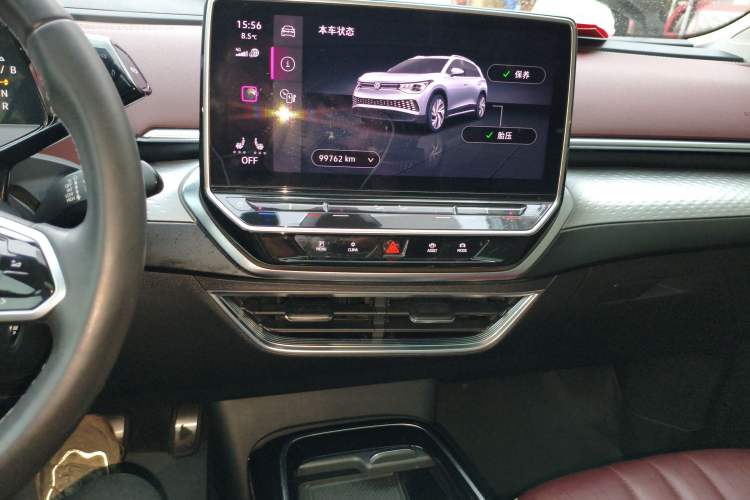 Used Volkswagen ID.6 X 2021 Pro Smart Long-Range Edition Audio And AC Panel