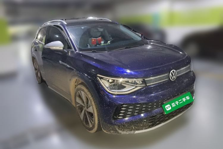 Used Volkswagen ID.6 X 2021 Pro Smart Long-Range Edition Front Right 45 Deg